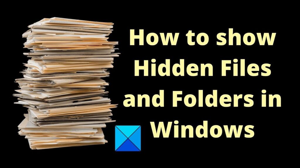 show hidden folders